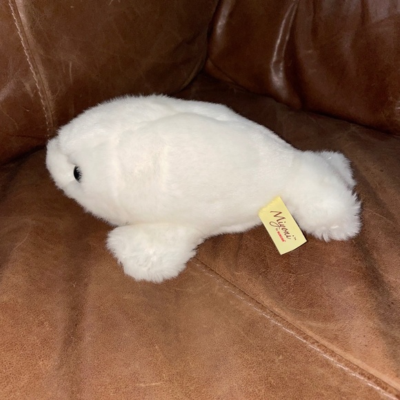 NWOT Miyoni by Aurora 8 Inch Harp Seal Pup Stuffed Animal - Picture 2 of 6